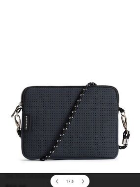 Preme Bags mini  Black bag with Detachable Rope Strap